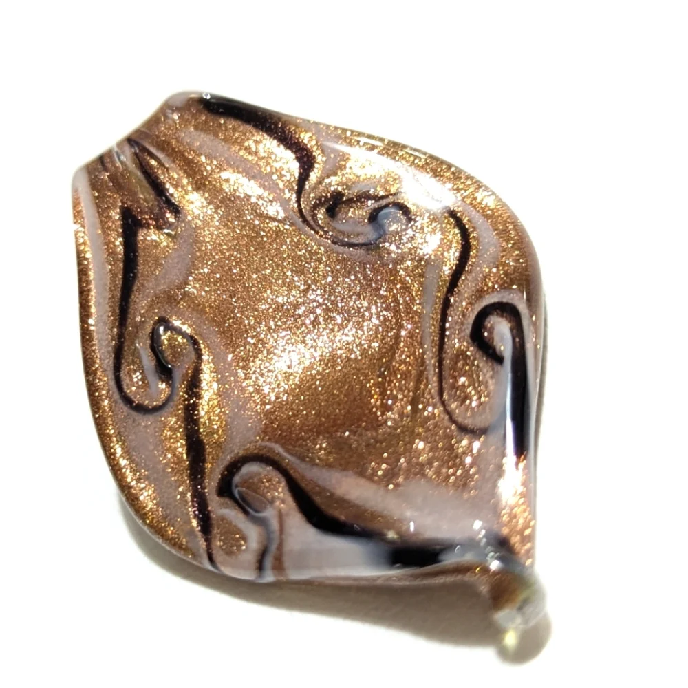 Glass Pendant | Retro | Handmade | Chic | Y2K | Artsy | Statement | Funky | Hot
